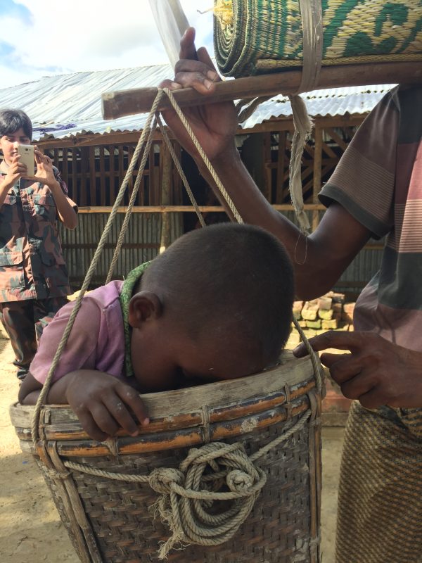 Rohingya appeal - Poor boy